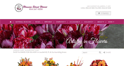 Desktop Screenshot of blossomstreetflorist.com